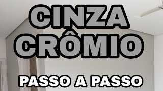 Como fazer o CINZA CRÔMIO passo a passo [upl. by Puto818]