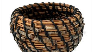 Coiled Basket Kit for Beginners  Pine Needle  Part 3 [upl. by Ruth]