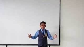 T5 Naufal Adli  3 Minutes English Speech SKPBU 2024 [upl. by Skiba]