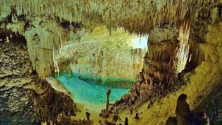 Europes Largest Underground Lake Cuevas del Drach Mallorca [upl. by Mullins]