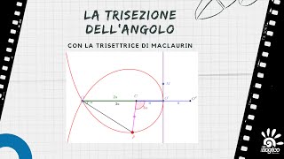 La trisezione dellangolo secondo MacLaurin [upl. by Eissirhc]