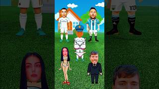 De Quien Es Cada Objeto Ronaldo vs Messi vs Mr Beast vs Georgina [upl. by Enoek]