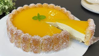 Se hai Arancia 🍊fai questa deliziosa torta senza FORNO FACILISSIMA e BUONISSIMA🤩 [upl. by Mariejeanne]