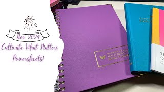 NEW 2024 Cultivate What Matters Powersheets PLANNER amp OTHER Products [upl. by Itsyrc416]