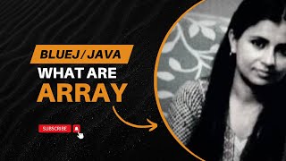 Bluej Concept of Array MyStudyHacks51 [upl. by Weatherley]