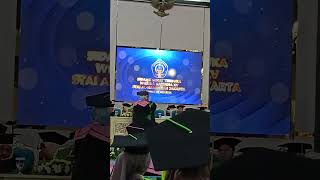 selamat jadi yang terbaik Kalian 💜💜👏lfl wisuda cumlaudeharu [upl. by Eerrehs839]