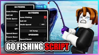 ROBLOX  GO FISHING Script  Auto Fishing  Auto Sell amp More [upl. by Nonac]