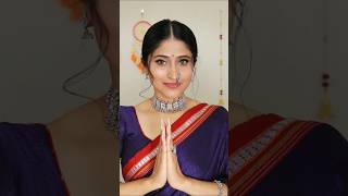 Makeup Tutorial For Ganesh Chaturthi shorts makeup ashortaday [upl. by Yeltneb]