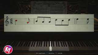 RESIDENT EVIL VILLAGE  Soluzione Puzzle pianoforte  Piano Puzzle  HD [upl. by Alfredo]