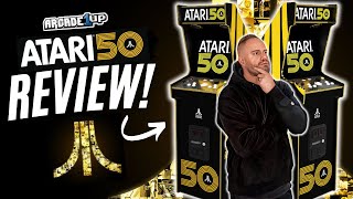 Arcade1Up Atari 50th Anniversary Deluxe Review [upl. by Kceb]