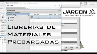 Librerías de materiales  Tutorial Revit 2019 [upl. by Yt309]