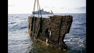 How a 20 ton steel piece of Titanic was Raised from the Sea Floor [upl. by Tanya]