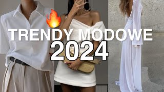 NAJGORĘTSZE🔥 trendy modowe na 2024 będziesz w szoku [upl. by Byrom]