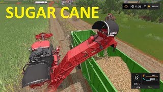 Farm Sim SaturdayNEW DLC quotSUGARCANEquot CROPNEW MAP NEW MACHINES [upl. by Morganica]