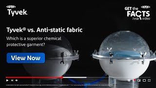 Tyvek® vs AntiStatic Fabric Comparative Testing for Leakage and Particle Resistance [upl. by Snodgrass741]