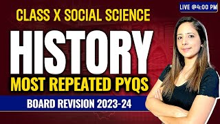 Most repeated PYQs Complete History Class 10th Social Science with Important Questions By Reema Maam [upl. by Karsten]