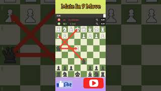 HOW TO MATE IN 9 MOVE TRAP FOR BEGINNERS [upl. by Dianthe]