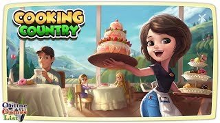 Cooking Country  Design Cafe Android Gameplay HD [upl. by Eicram]