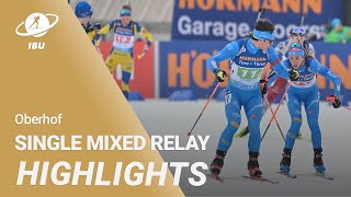 Oberhof 2023 Single Mixed Relay Highlights [upl. by Hylan]