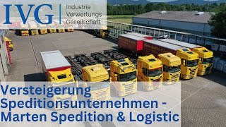 Versteigerung Marten Spedition amp Logistic I IVG [upl. by Menis]