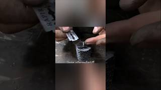 Process of making knife from blade razor and steel powder  Some information  shorts [upl. by Cramer]