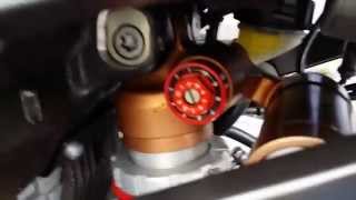 BMW S1000RR suspension setup [upl. by Nonnah57]