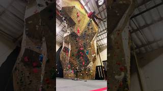 Overhang Climbing Fall rockclimbing fall climb falling climber boulder falling fail [upl. by Doughman]