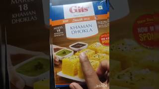 Gits dhokla recipe short video [upl. by Josepha]