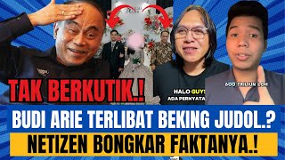 TAK BERKUTIK BUDI ARIE TERLIBAT BEKING JUDOL NETIZEN BONGKAR FAKTANYA [upl. by Anilosi]