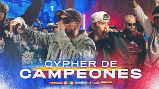 CYPHER DE CAMPEONES  Red Bull Batalla 2023 [upl. by Ardek961]