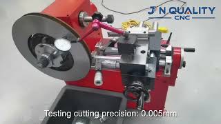 JN Quality CNC Brake Disc and Drum Skimming Lathe Machine C9335A Updated Model [upl. by Booze]