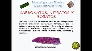 5 MINERALES CLASIFICADOS [upl. by Eddie795]