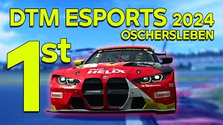 DTM Esports 2024 is BACK First Place Qualification Lap [upl. by Ayinat64]