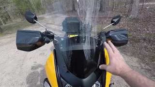 KLR 650 Windshields [upl. by Constance]