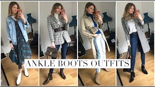 How To Wear Ankle Boots  Styling Moments [upl. by Halyak]