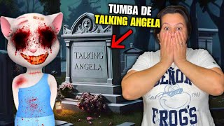 ENCONTRAMOS LA TUMBA DE TALKING ANGELA Y ALGO TERRORIFICO NOS PERSIGUIO😱 [upl. by Afesoj]