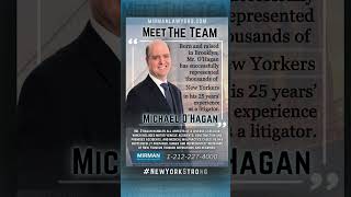 ✨ Meet Our Associate Attorney Michael O’ Hagan 👋🙋‍♂️ MeetTheTeam newyork lawyer personalinjury [upl. by Fulks]