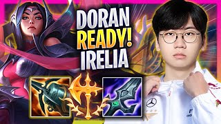 T1 DORAN IS READY TO PLAY IRELIA  T1 Doran Plays Irelia TOP vs Ryze  Season 2024 [upl. by Andrel]