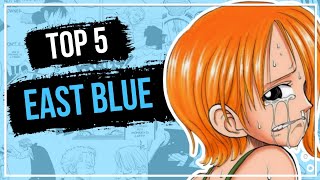 TOP 5 Mejores MOMENTOS de ONE PIECE Saga East Blue [upl. by Pillsbury827]