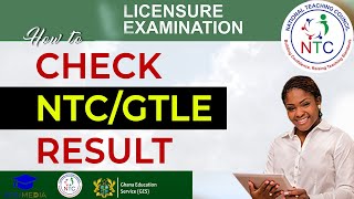 HOW TO CHECK NTCGTLE RESULT GTLE 2023 NTC EDUMEDIA LICENSURE [upl. by Deborath]