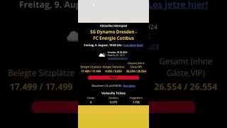 ausverkaufte Hütte gegen Cottbus 💪🏼🖤💛 [upl. by Lucania]