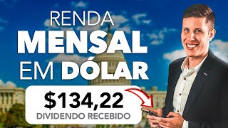 Como criar uma Renda Passiva em Dólar com Dividendos na bolsa americana DO ZERO [upl. by Naitsirk874]