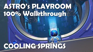 ASTROs PLAYROOM 100 Walkthrough  Cooling Springs PS5 [upl. by Elexa]