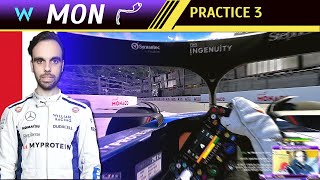 F1 2024 Full Career Mode MONACO GP  Practice 3  Williams FW46 [upl. by Rahman]