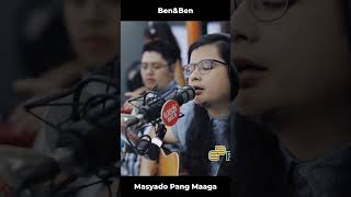 Masyado Pang Maaga  Ben Ben Live on Wish 1075 Bus shortvideo masyadopangmaaga benben live [upl. by Idnac]