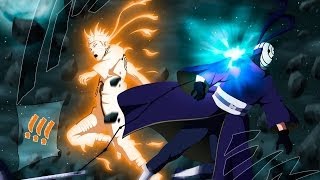 AMV  Naruto Kakashi Killer Bee and Gai VS Tobi [upl. by Elyssa114]