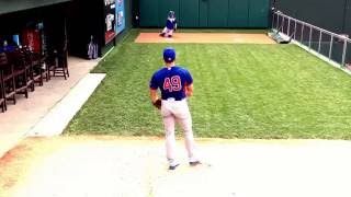 Jake Arrieta bullpen session in Philadelphia [upl. by Grigson]