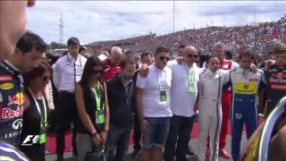 RIP Jules Bianchi Hungaroring 2015 with national anthem of Hungary [upl. by Natalie331]