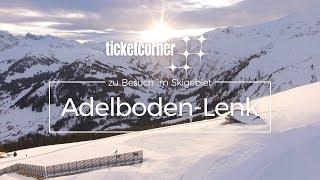 Skiregion Adelboden Lenk  Highlights  Ticketcorner [upl. by Willet866]