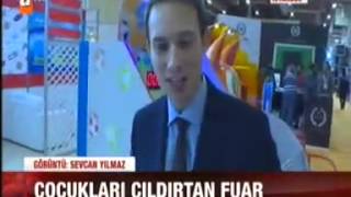 ATV  Ana Haber  ATRAX 2014 Fuarı Haberi  04122014 [upl. by Bunting]